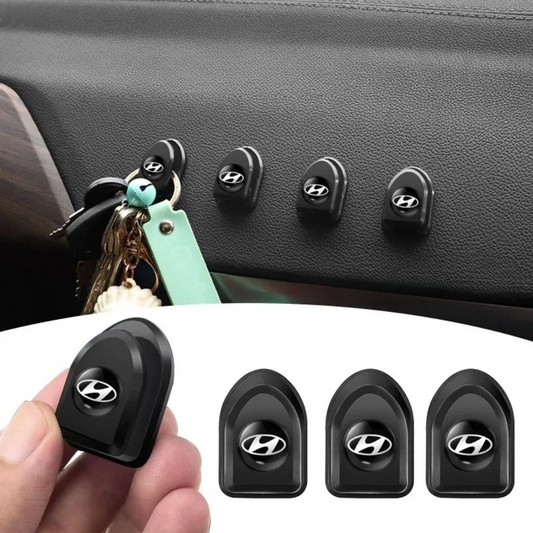 Set de 4 crochets mini autocollants